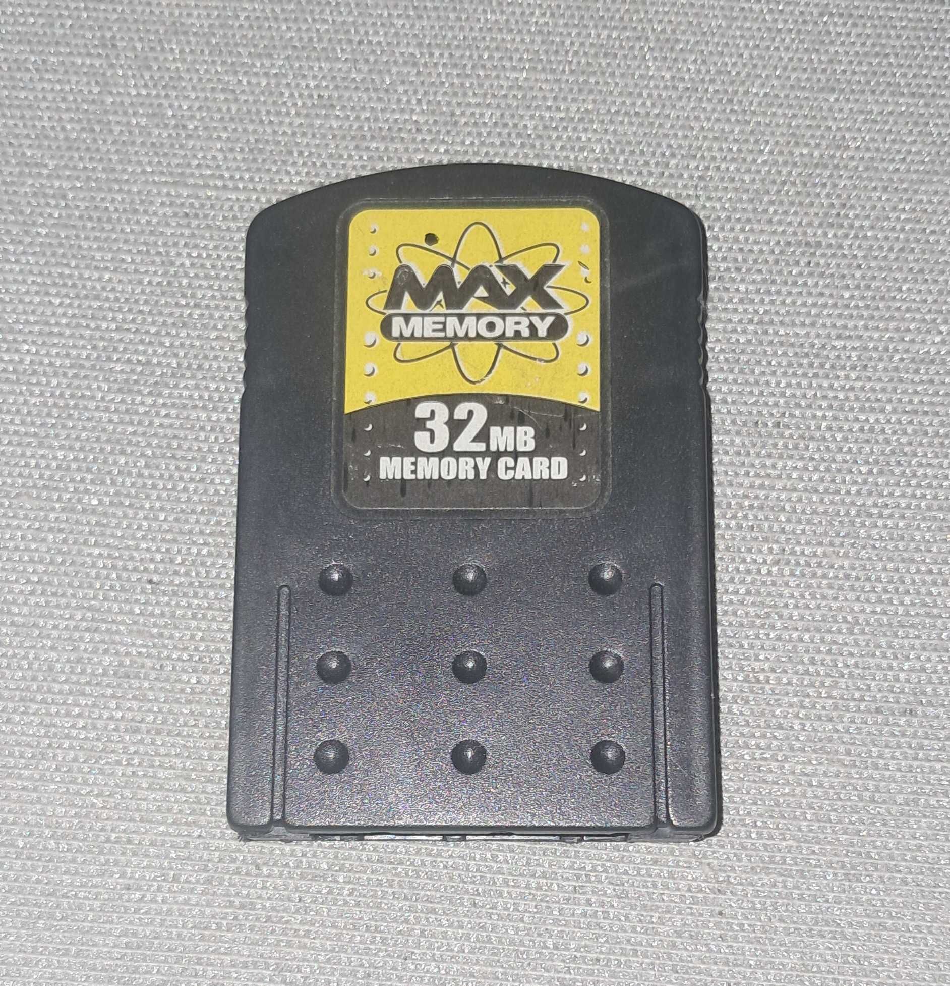 Max memory 32MB memory card
