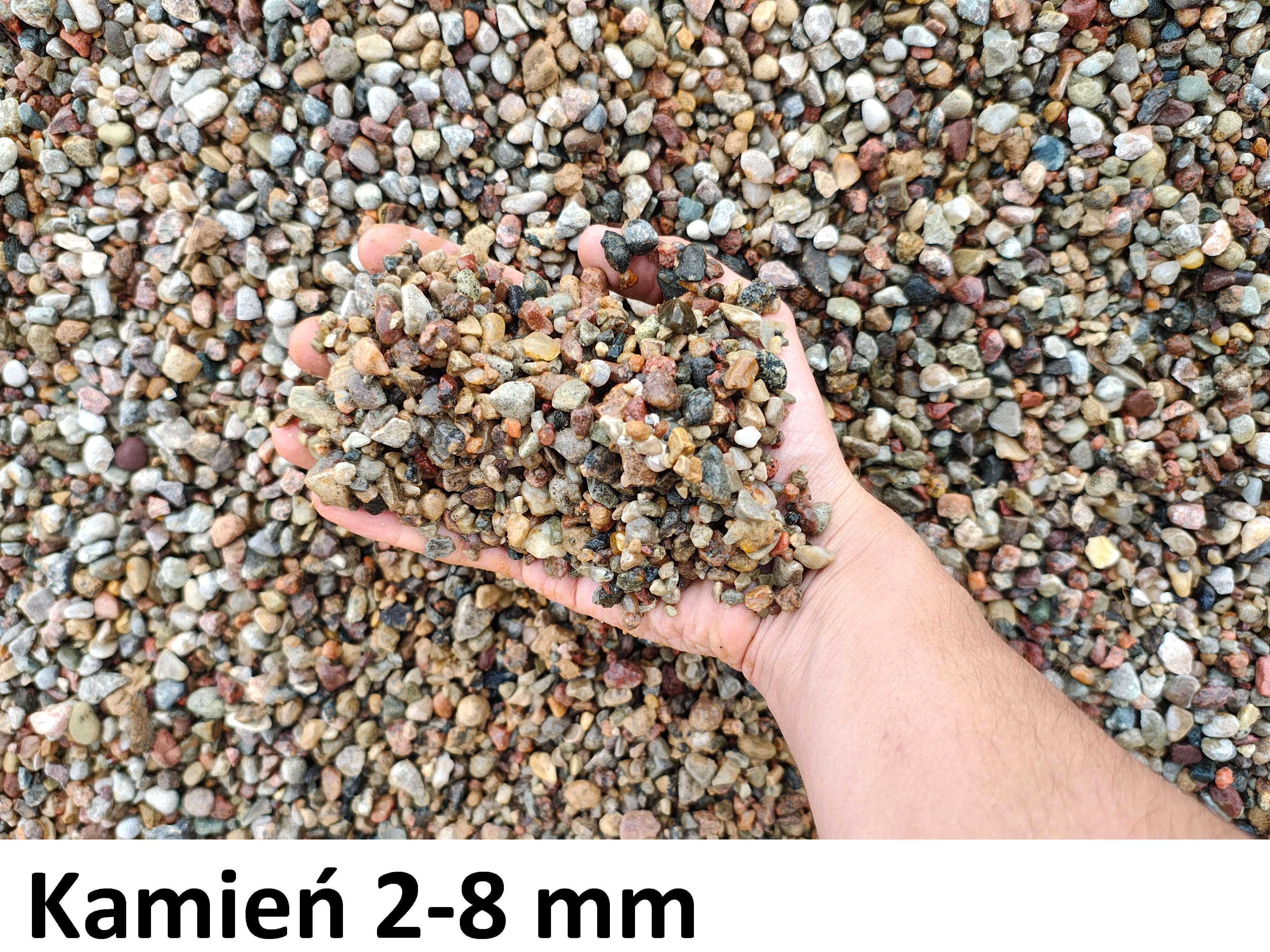 Kamień otoczak 2-8 mm, 8-16 mm, 16-32 mm, Żwir płukany drenażowy