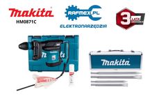 Makita HM0871C Młot Kujący Sds-Max + Zestaw dłut w walizce
