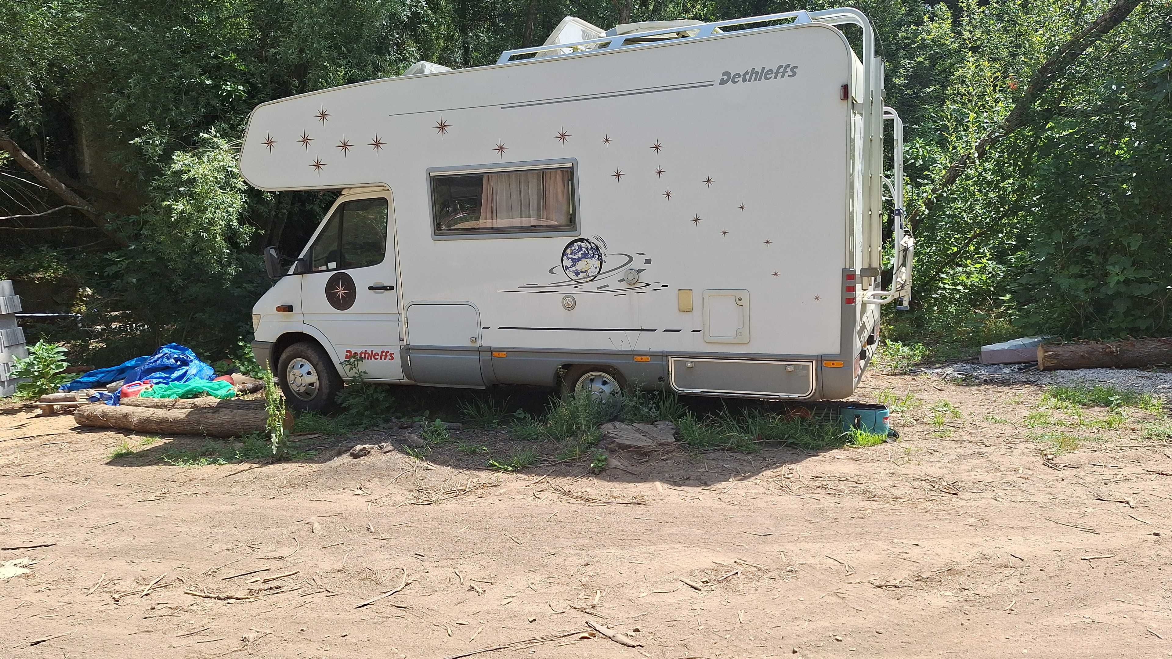 Autocaravan mercedes dethleffs 2.9