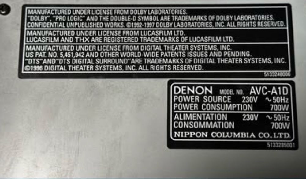 Denon A1D wzmacniacz - stan idealny!