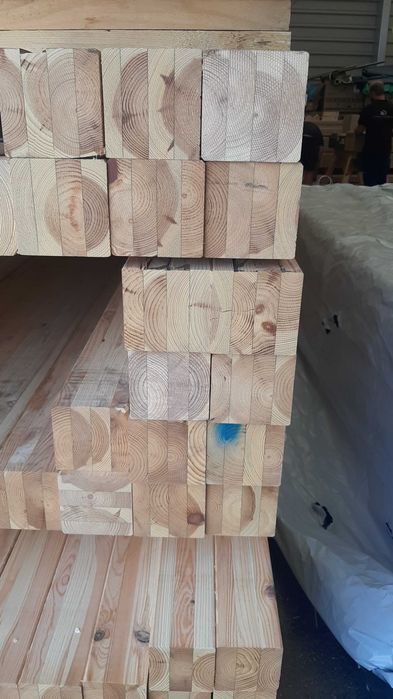 Belka klejona sosnowa 105x105x3650 mm