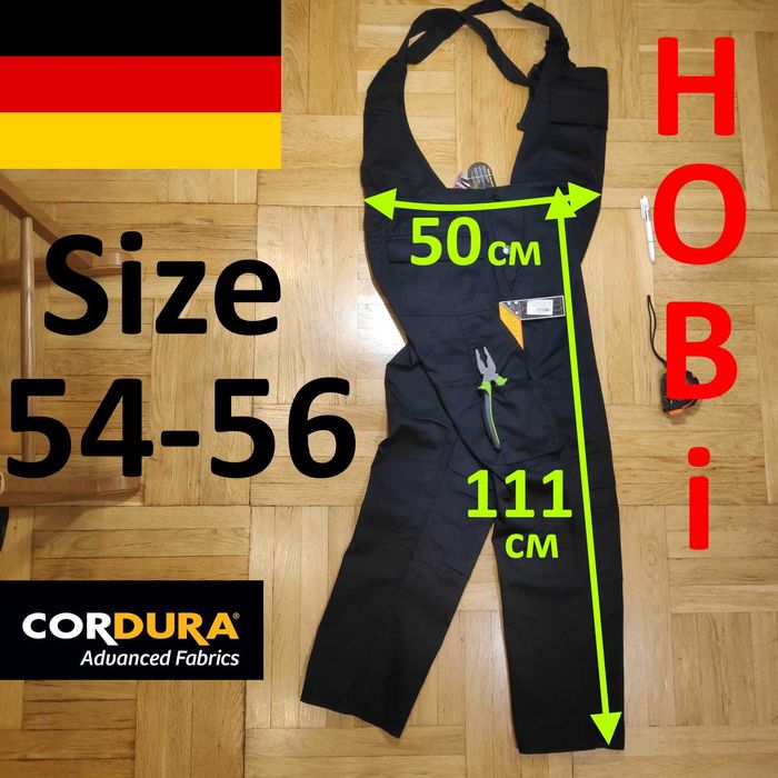 НОВИЙ 54-56 розмір НапівКомбінезон з кишенями для наколінників CORDURA