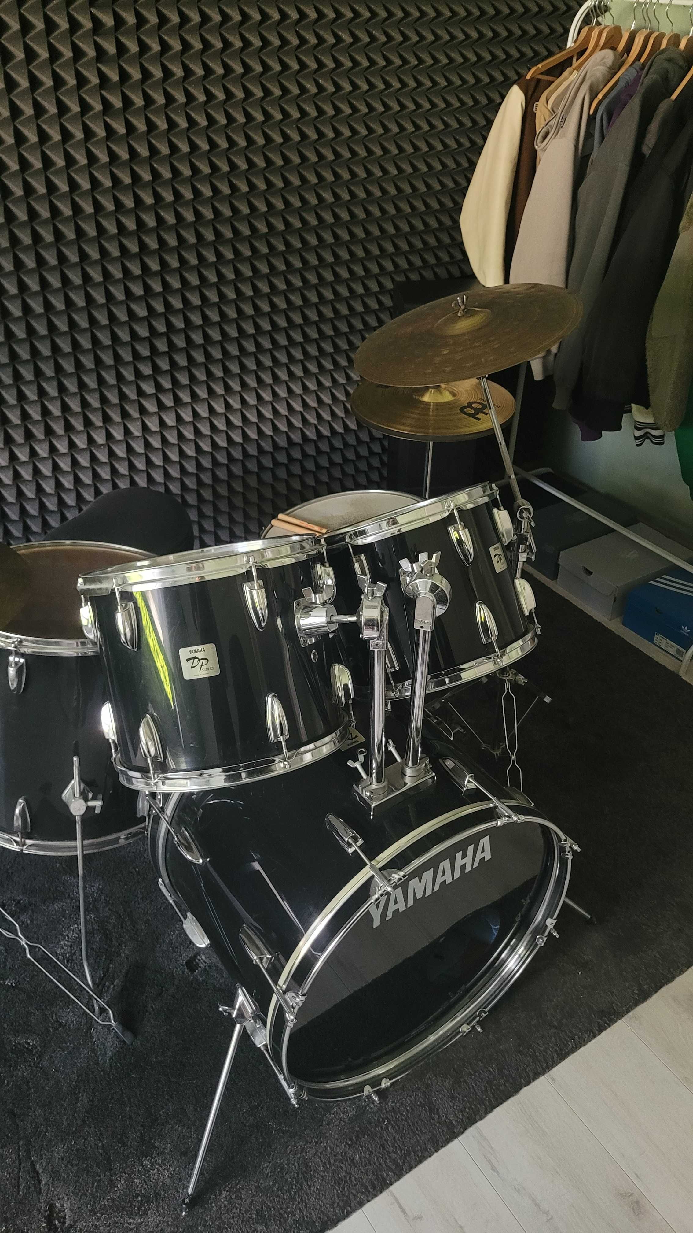 Perkusja YAMAHA DP series made in Taiwan + Hi-Hat meinl + ride i crash