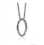 Nowa zawieszka złota 585 diamenty 0.10ct z metką i certyfikatem