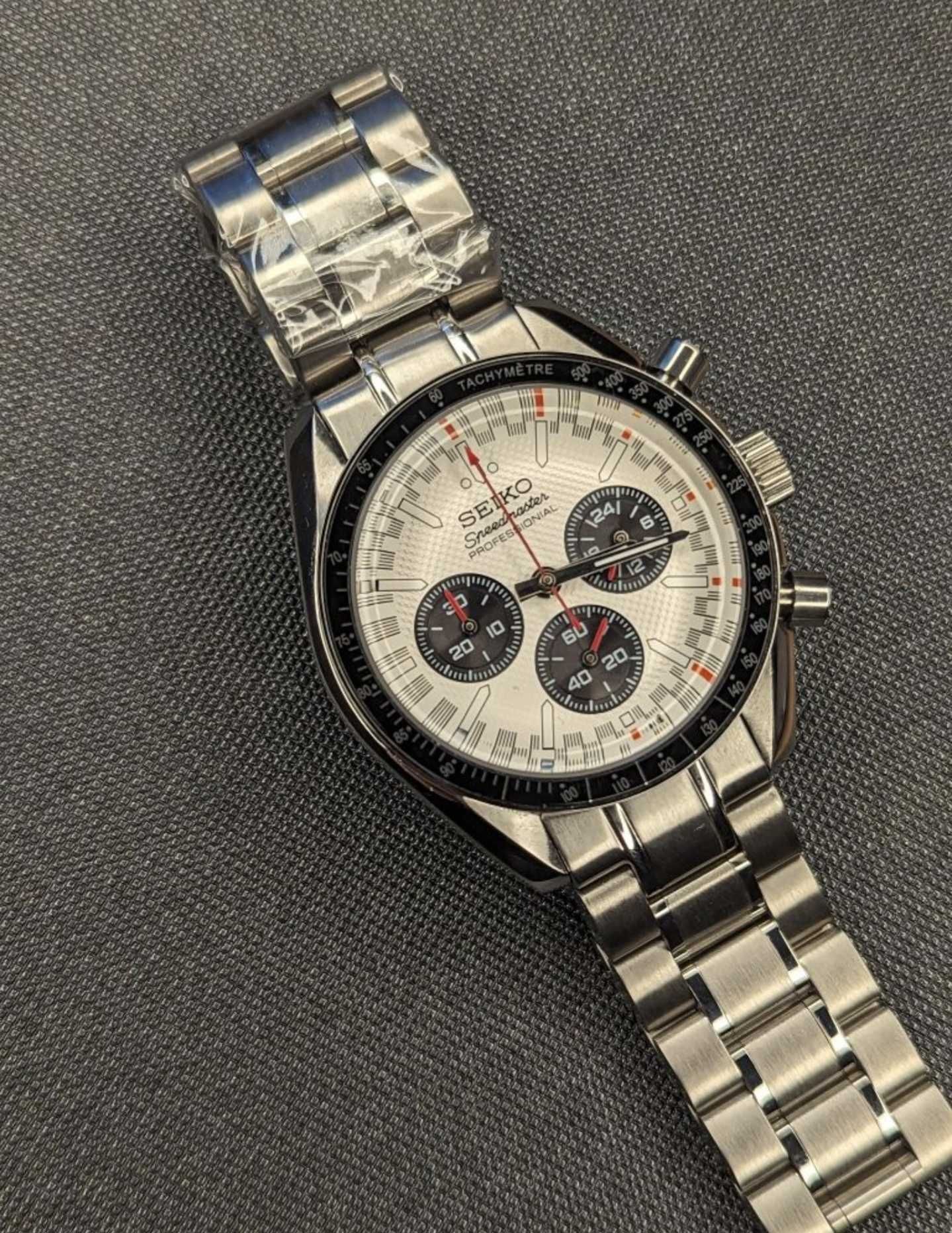 Seiko speed master panda mod