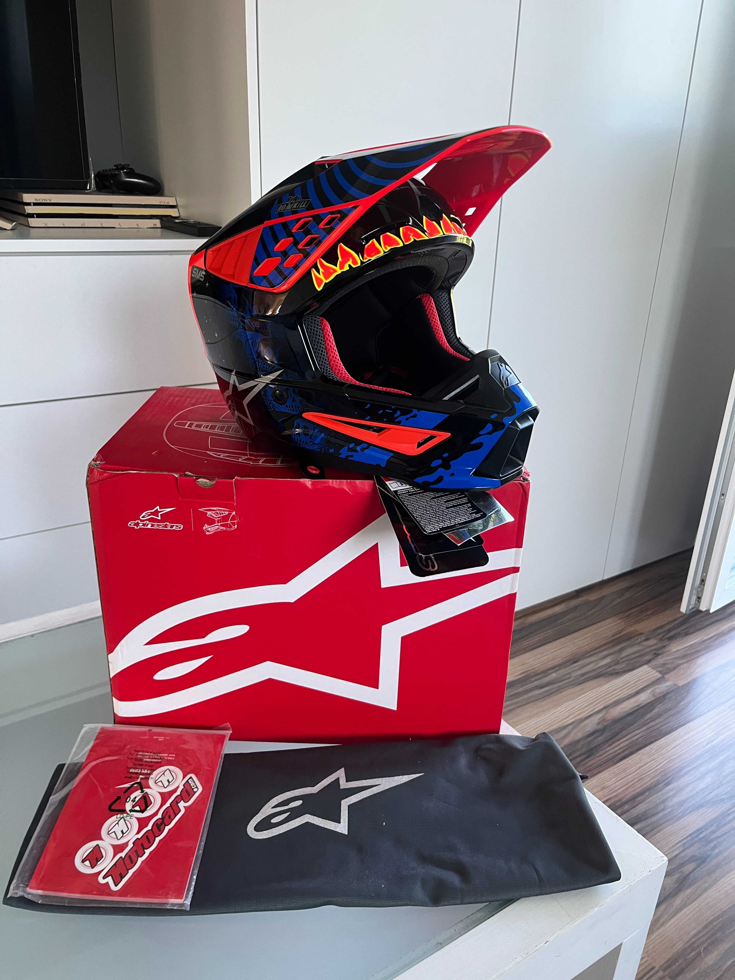 Kask SM5 Solid Alpinestars Solar MX (cross,quad,enduro,mtb) GWARANCJA