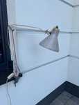 lampa kreślarska  mocowana do blatu  PRL