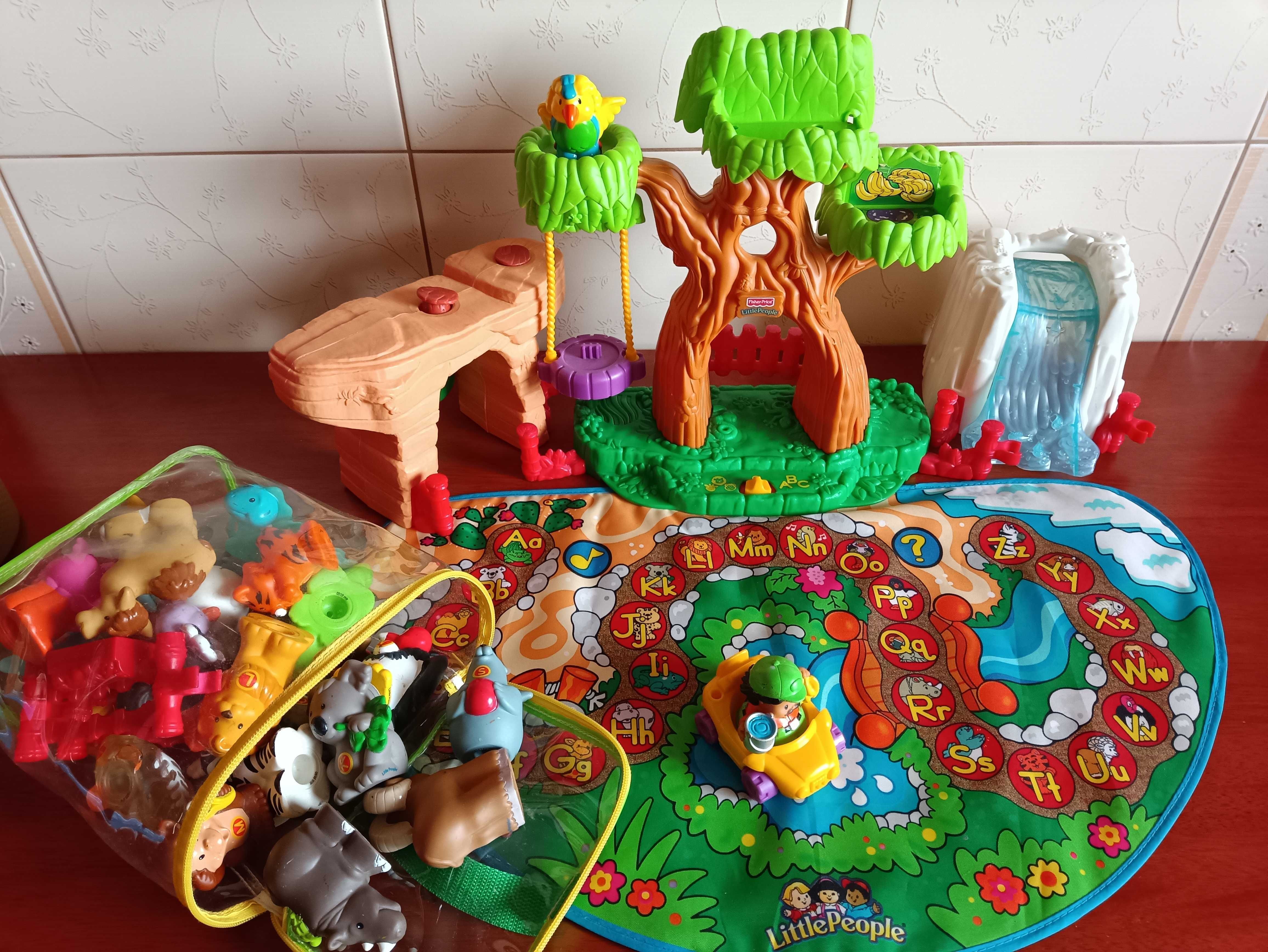 Fisher Price  MATA  dźwiękowa, odgłosy zwierząt - ZOO Super