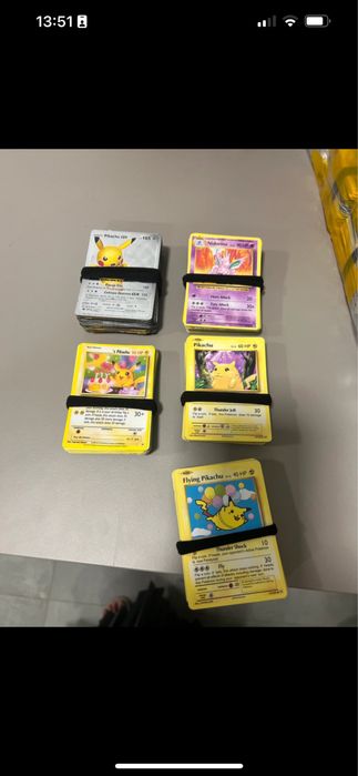 Lotes de 50 Cartas pokemon