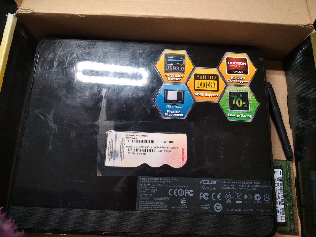 Міні ПК Asus EeBox  H81M-VG4 R2. 0
