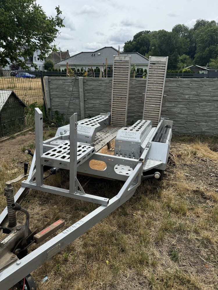 Wynajem Minikoparki Sany SY18C 2025r NOWA + przyczepka transportowa!