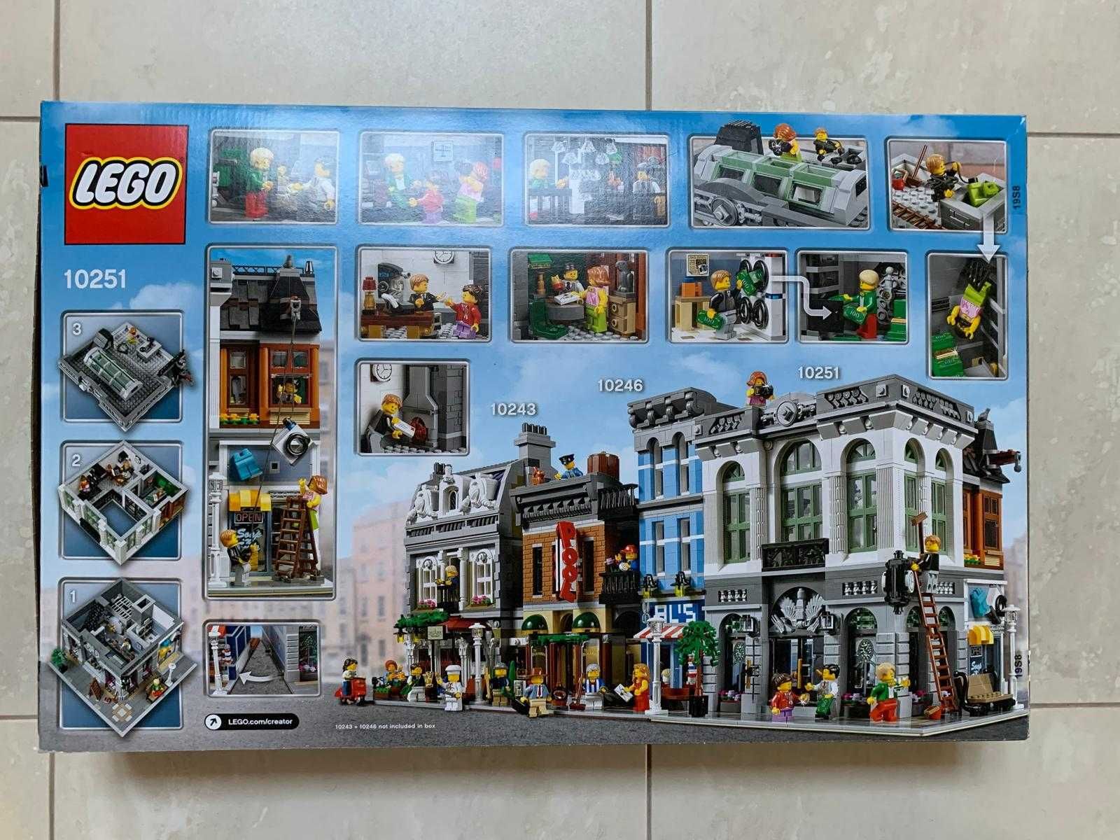 Nowe zaplombowane LEGO 10251 Creator Brick Bank