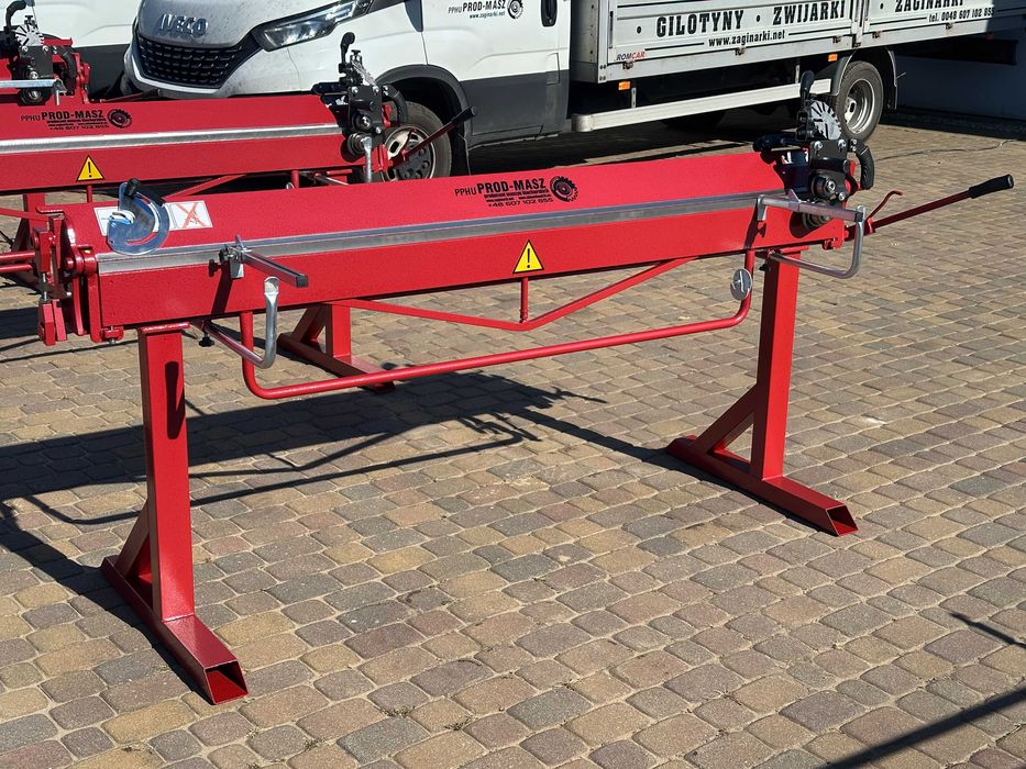 Zaginarka giętarka 2m do blachy ręczna SOLIDNA 2140mm 15mm zaginająca