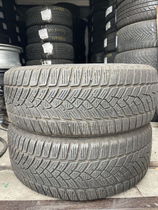 Шины 215/55 R17 Fulda б/у пара зима 5,5мм U6