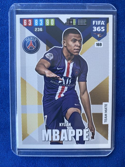 Carta Kylian Mbappe Psg Fifa 365 Panini