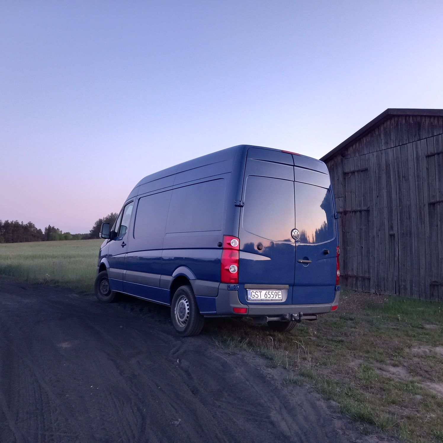 VW Crafter 2.5Tdi klimą tempomat hak 2011r