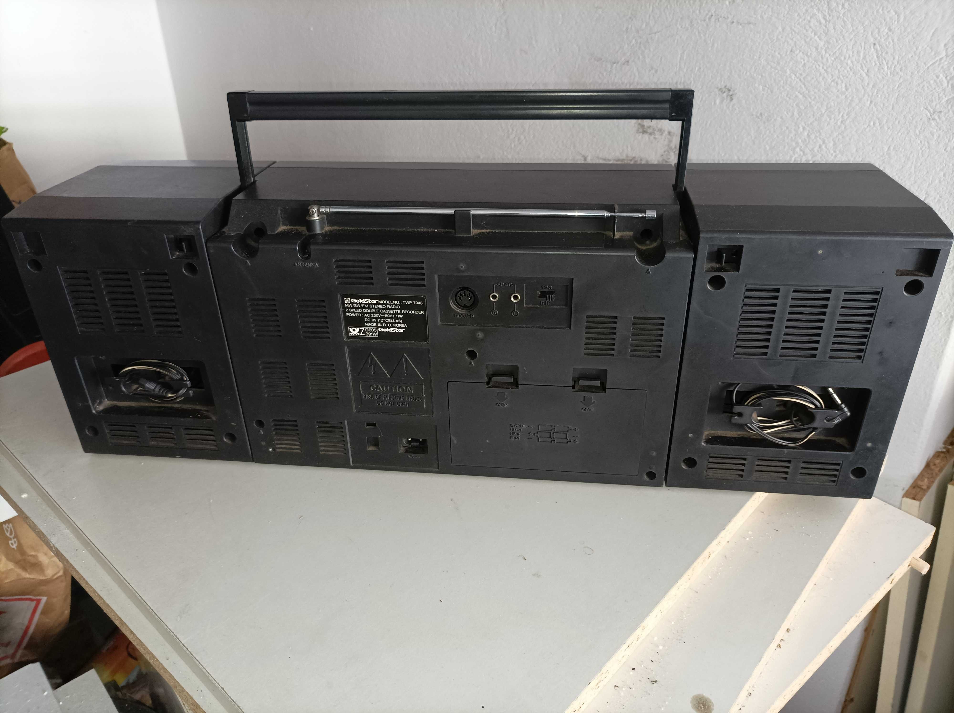 Radio magnetofon GoldStar TWP-7043 jak Nowy Wysyłka