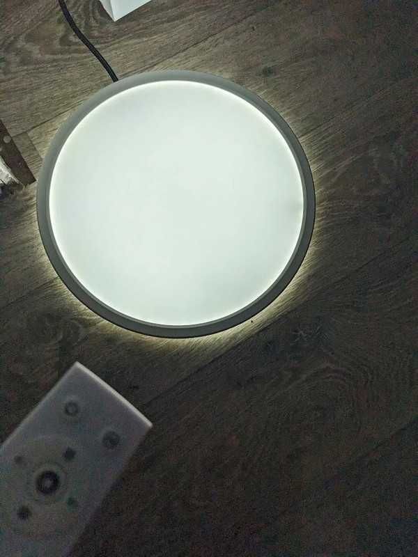 Plafon lampa LED 30cm 24W 3 tryby barwy regulacja jasności pilot, nowy