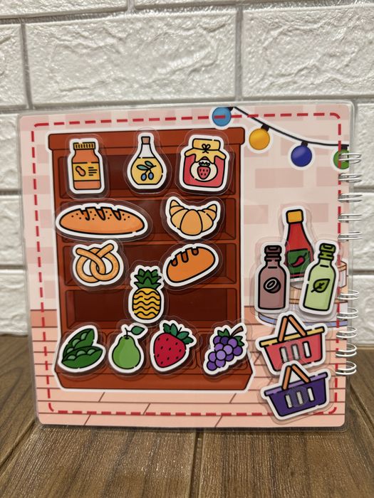 Альбом на липучках «Тока Бока Шопінг»