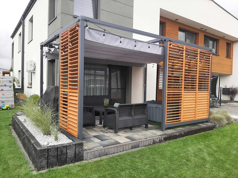 Pergola ogrodowa tarasowa wiata altana zadaszenie pergole PRODUCENT.