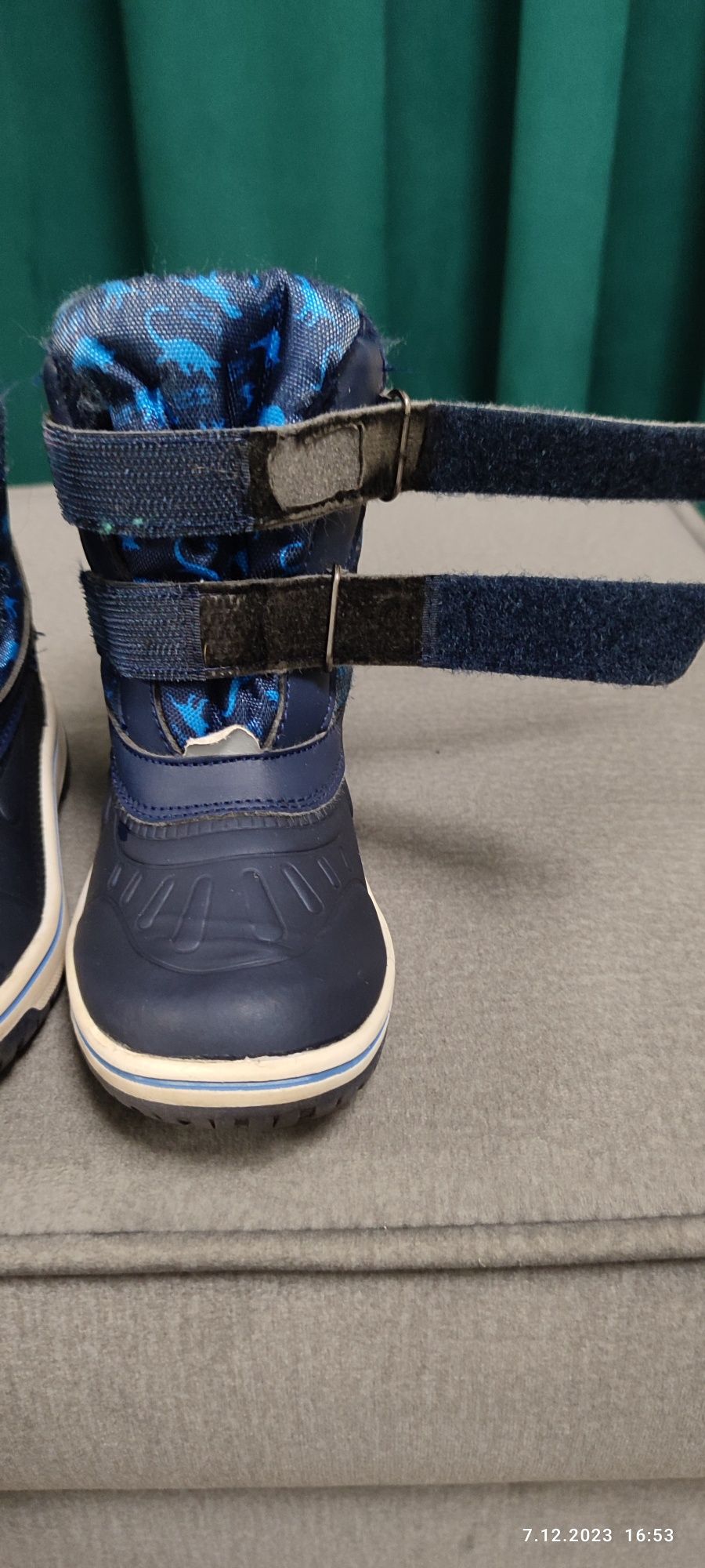 Buty chłopięce zimowe