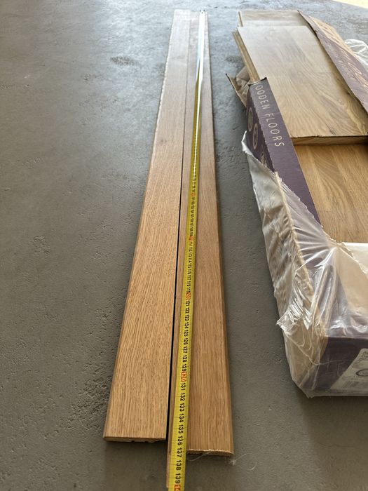 Panele i listwy resztki