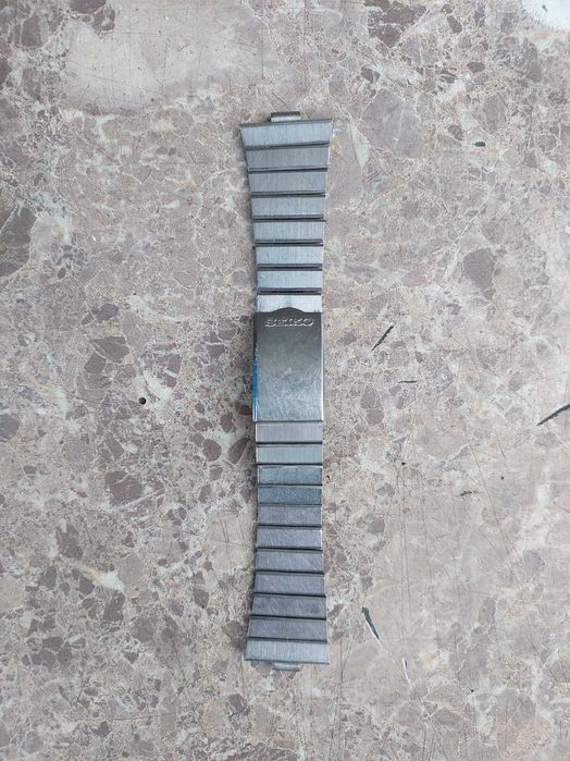 Bransoleta stalowa zegarka naręcznego męskiego Seiko szerokość 22mm