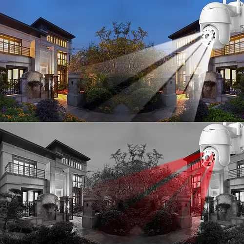 Вулична поворотна IP камера відеоспостереження CAMERA CAM 6 з Wi-Fi