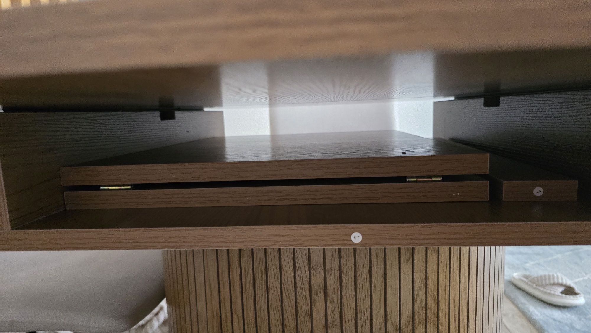 Mesa jantar redonda extensivel nova