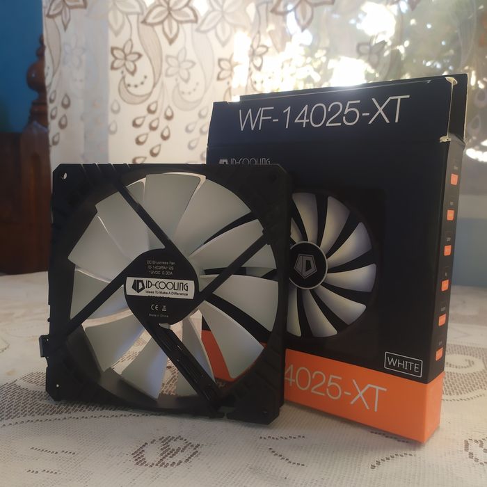 Продам вентилятор ID-COOLING 140mm