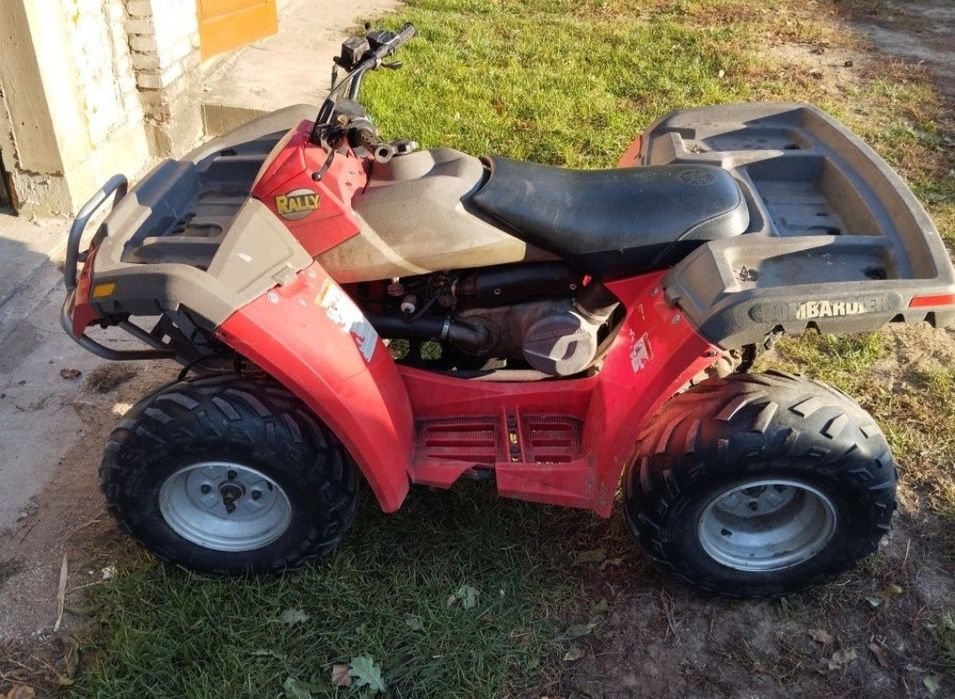 Can AM bombardier rally 200 części