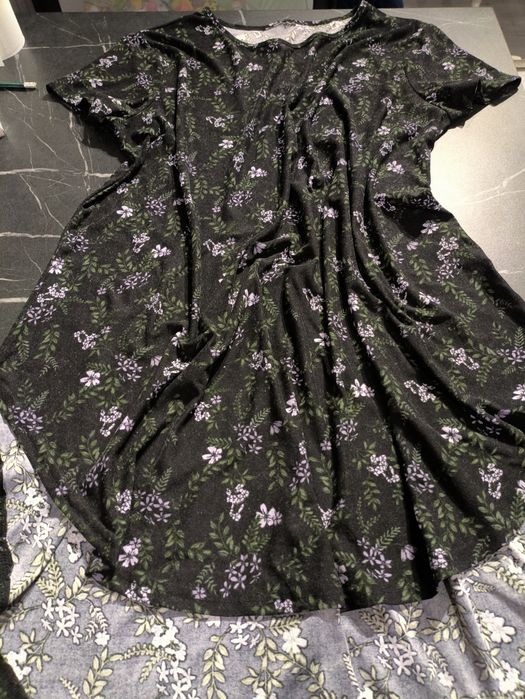 Tunika w kwiaty, r. XXL