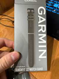 Paski QuickFit 22 mm do garmin Pasek silikonowy ciemnozielony grafitow