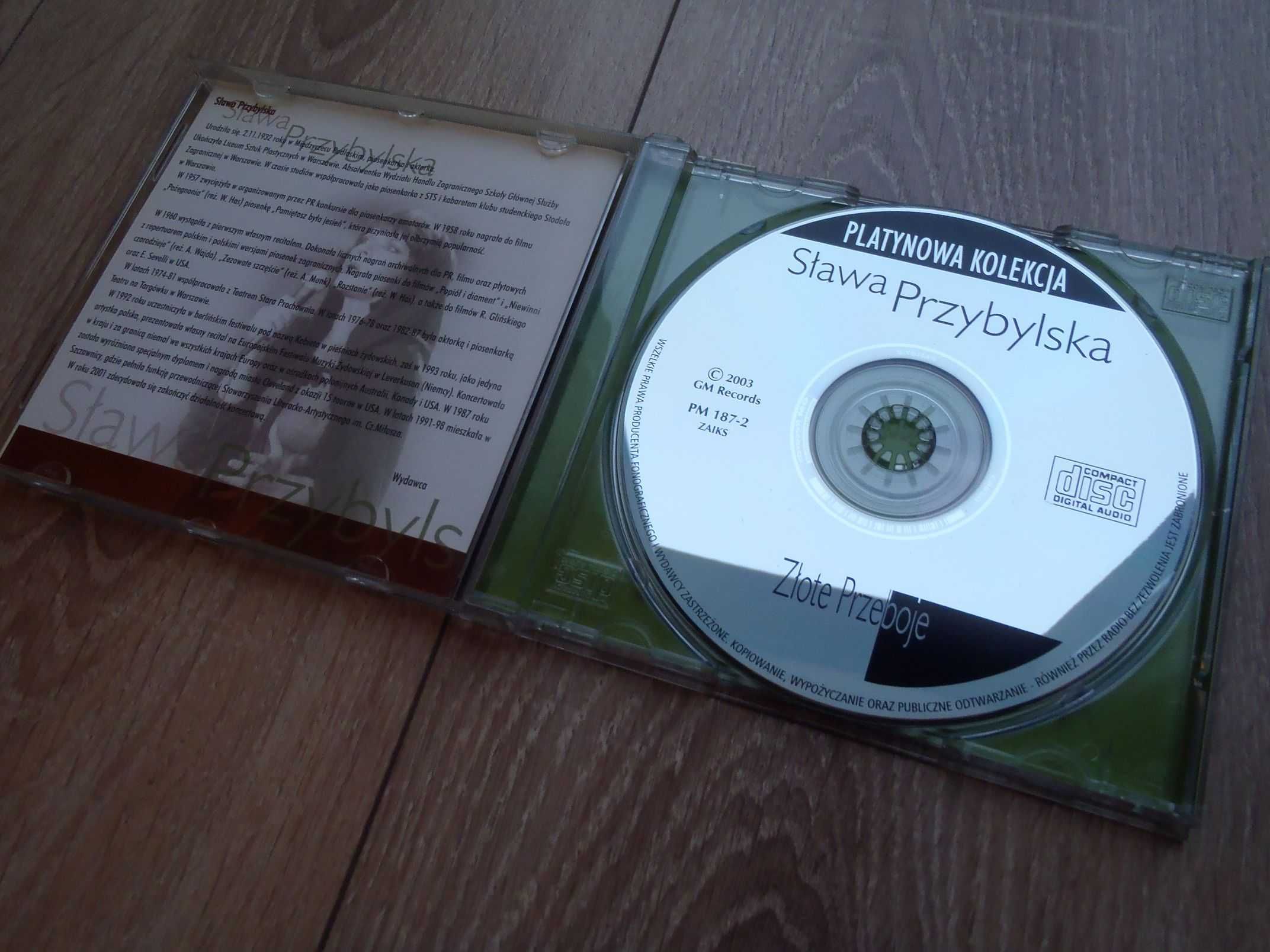 Płyta CD: Sława Przybylska - Złote przeboje 2003