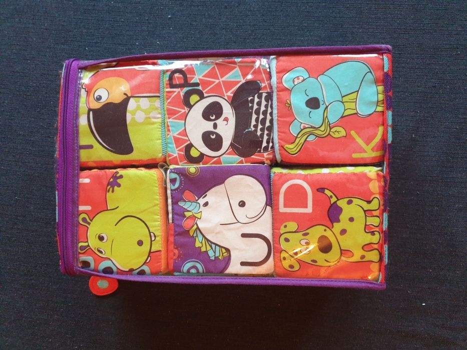 Miękkie klocki B. Toys