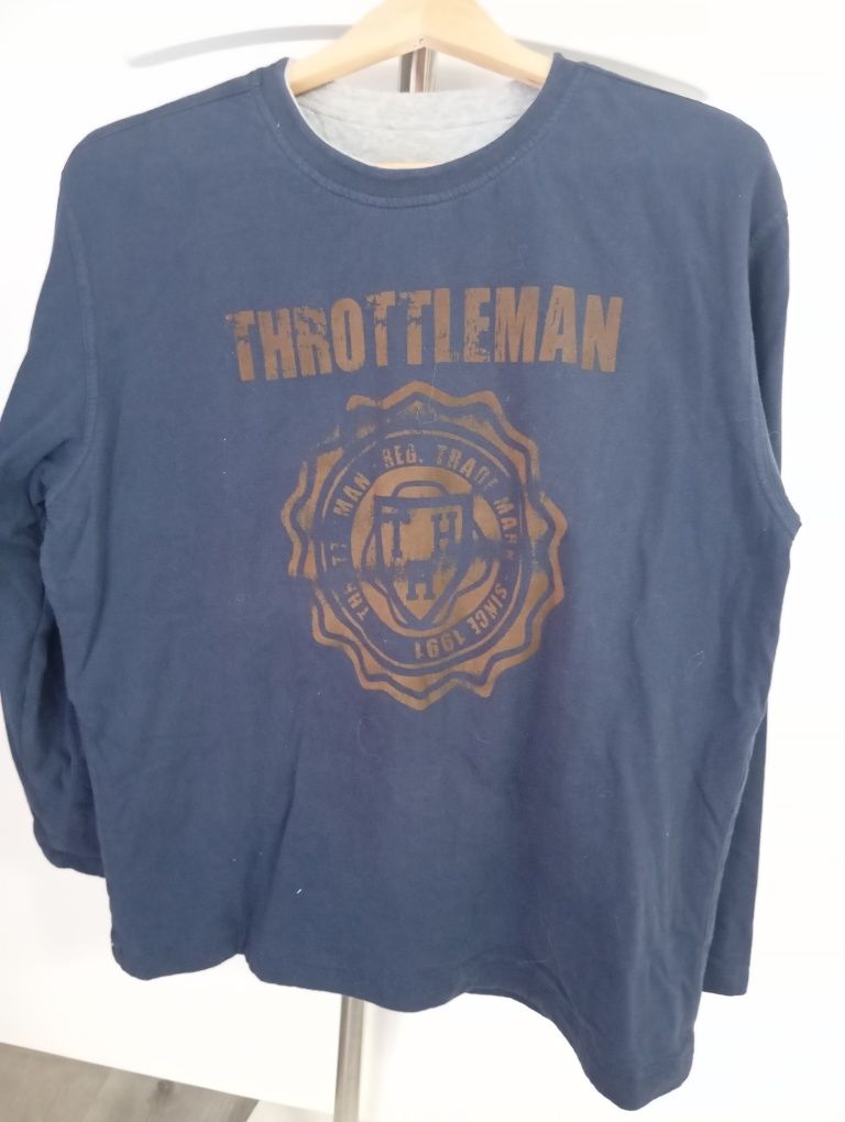 Camisola reversível Throttleman azul/cinza