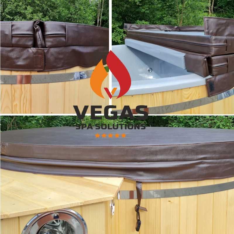 Pokrywa termiczna do balii jacuzzi  OKRĄGŁA RÓŻNE KOLORY 10cm PREMIUM