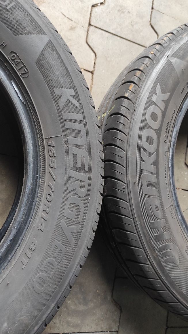 Opony letnie 165/70 r14 Hankook