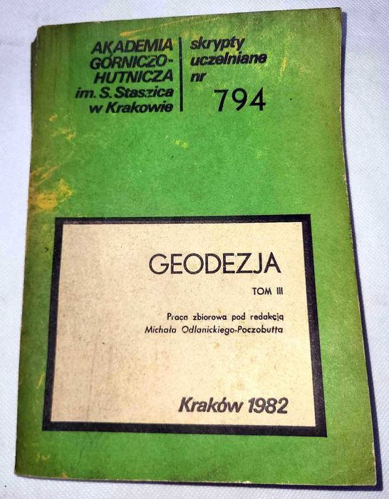 Geodezja tom III - praca zbiorowa
