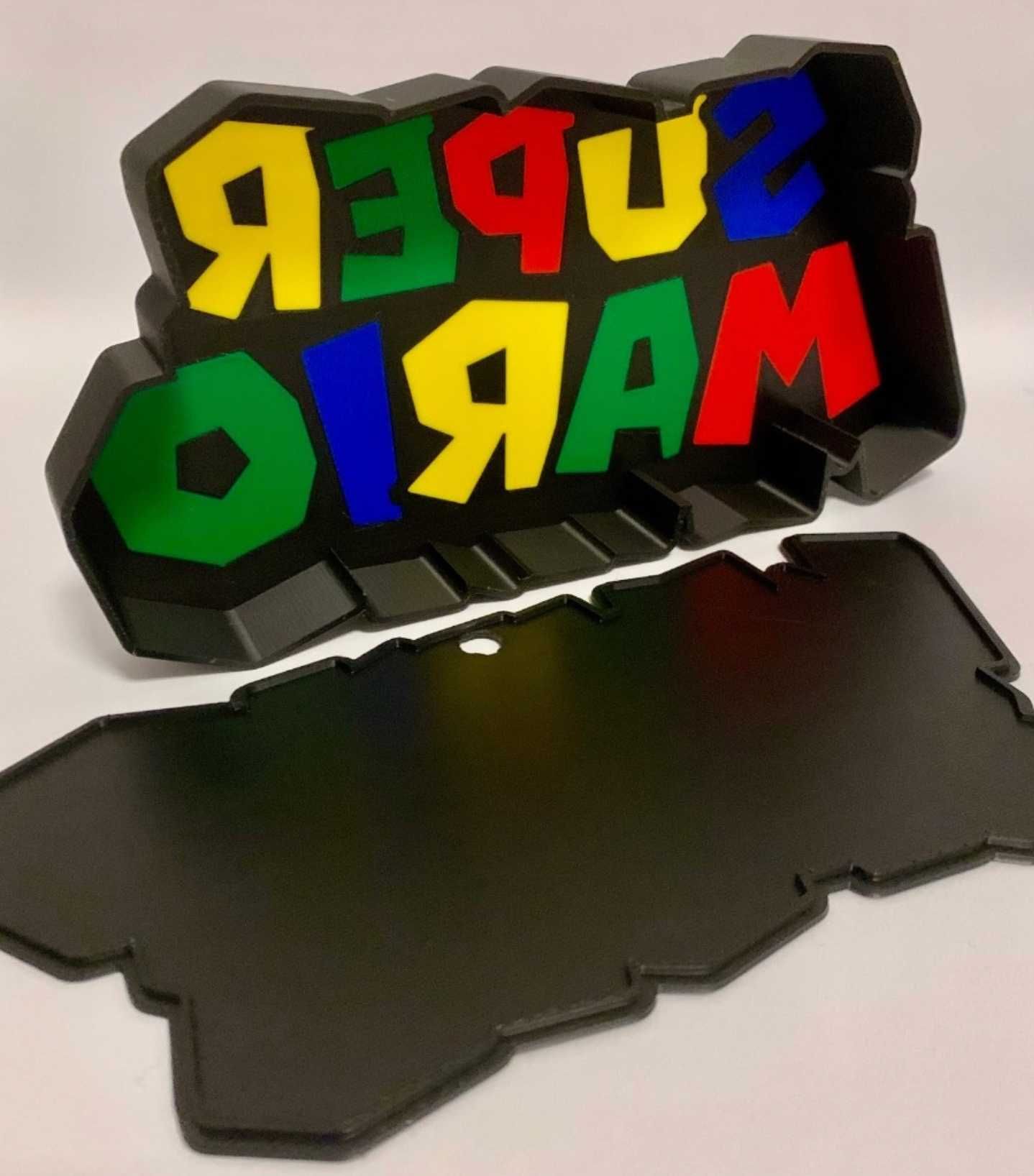 Super Mario plafon pod Lampkę LED wydruk 3D na zamówienie Poznań