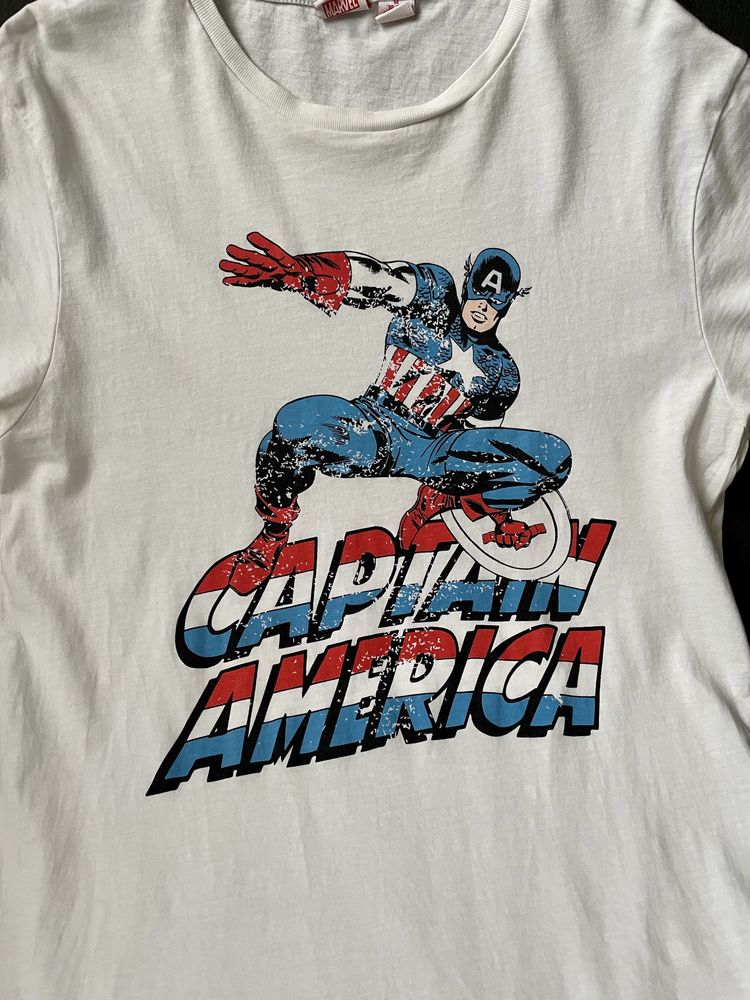 Captain America Marvel Марвел Капітан Америка футболка