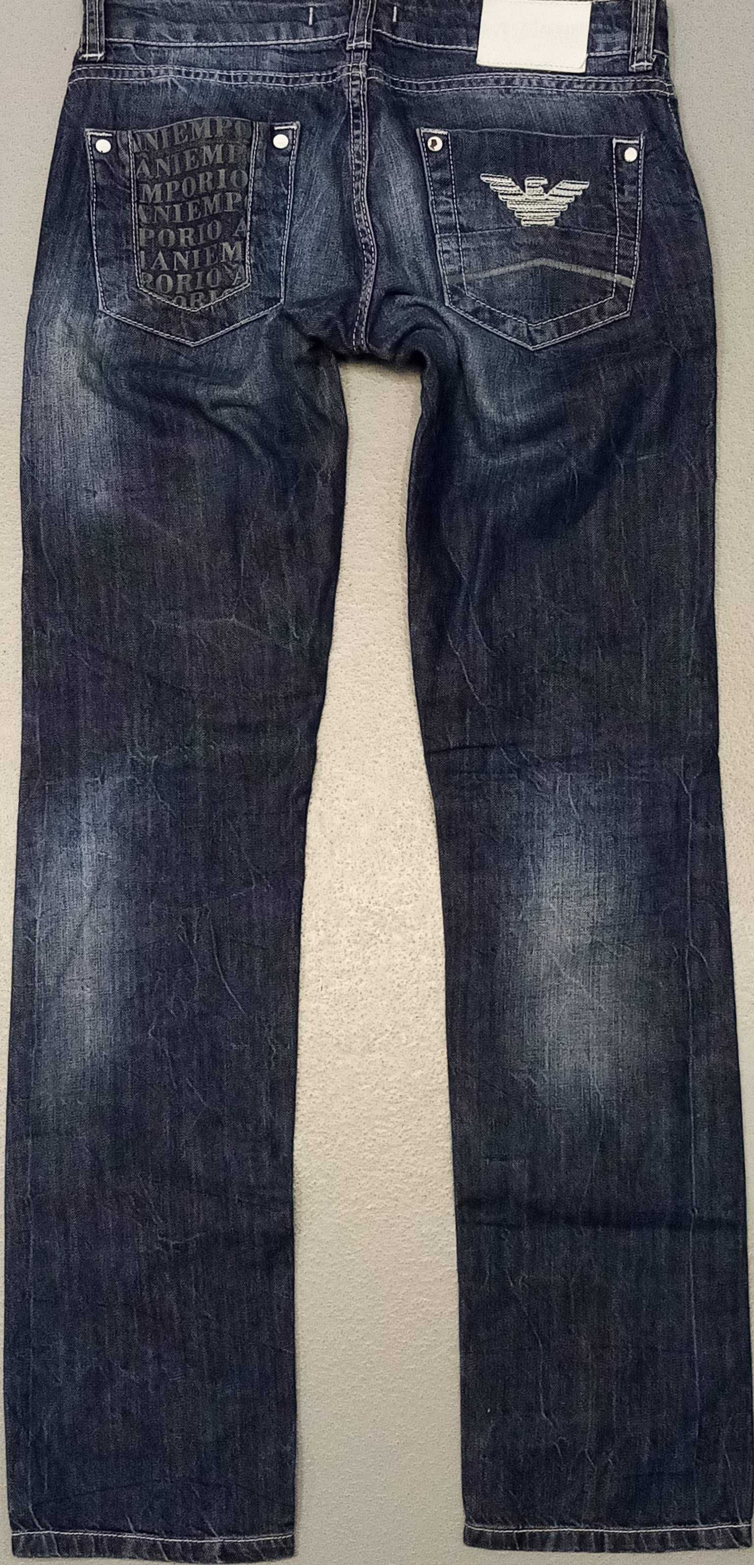 R) ARMANI JEANS oryginalne damskie spodnie jeansowe Roz.27