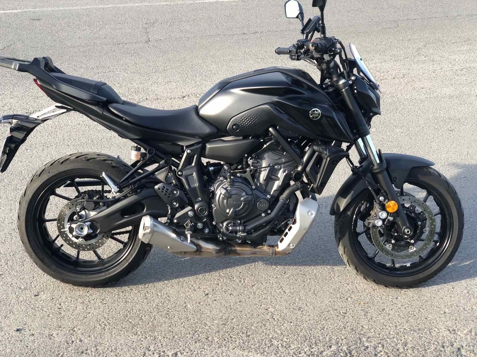 Yamaha mt 07 мотоцикл