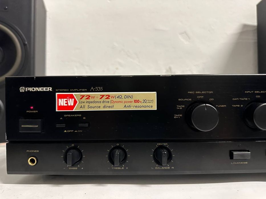 Wzmacniacz stereo Pioneer A-335, 2*50 Watt, Japan