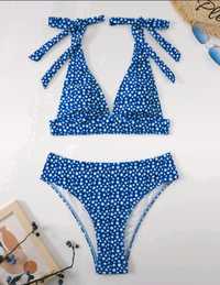 Bikini Floral Azul