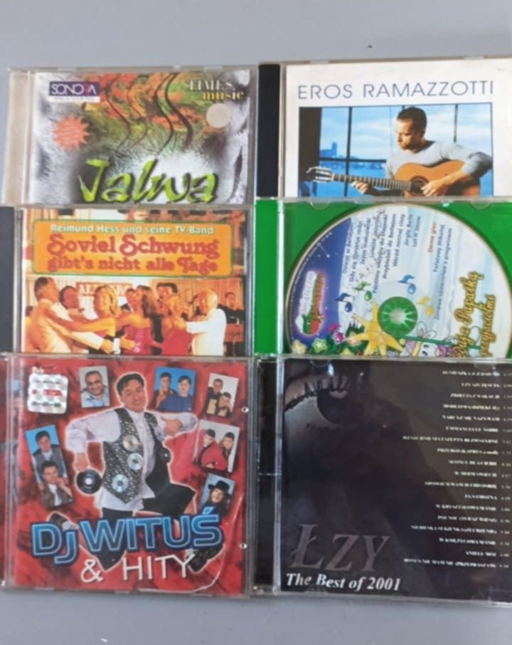 6 płyt CD z muzyką