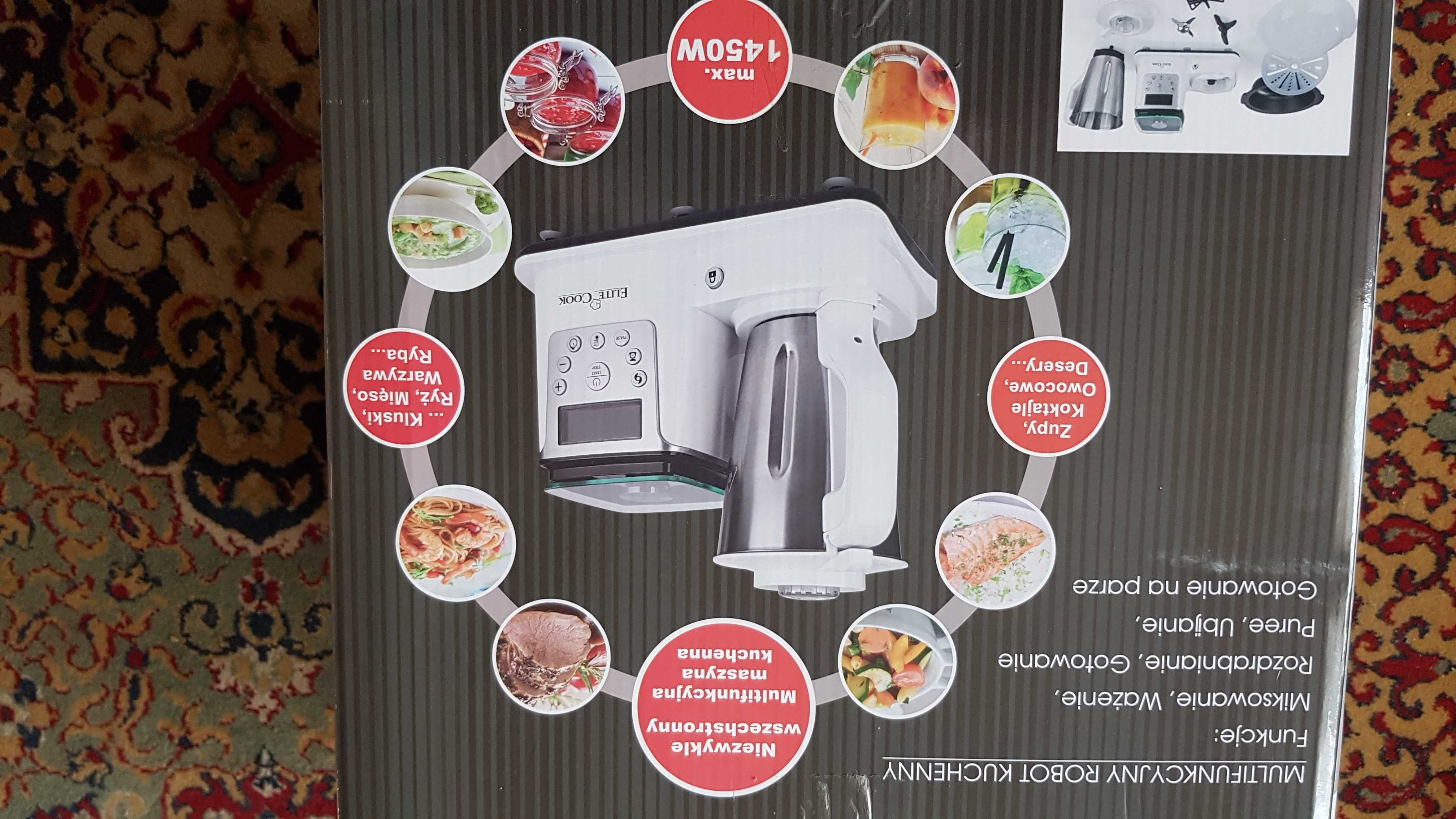 Multifunkcyjny Robot Kuchenny Nowy Elite Cook