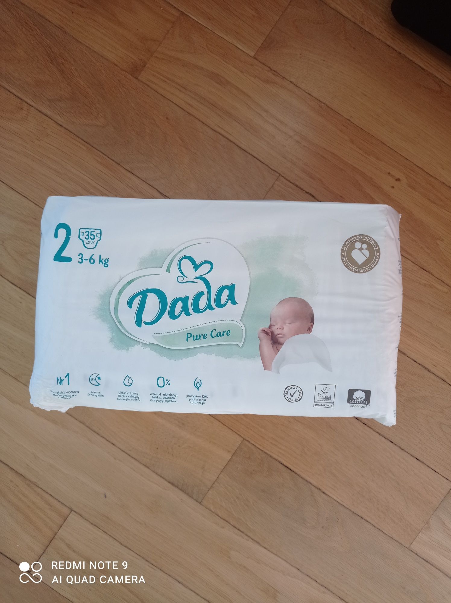 Pampersy Dada pure cafe 2
