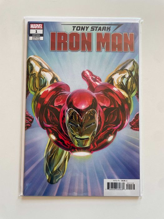 Tony Stark: Iron Man #1 Alex Ross 1:50 Incentive Variant